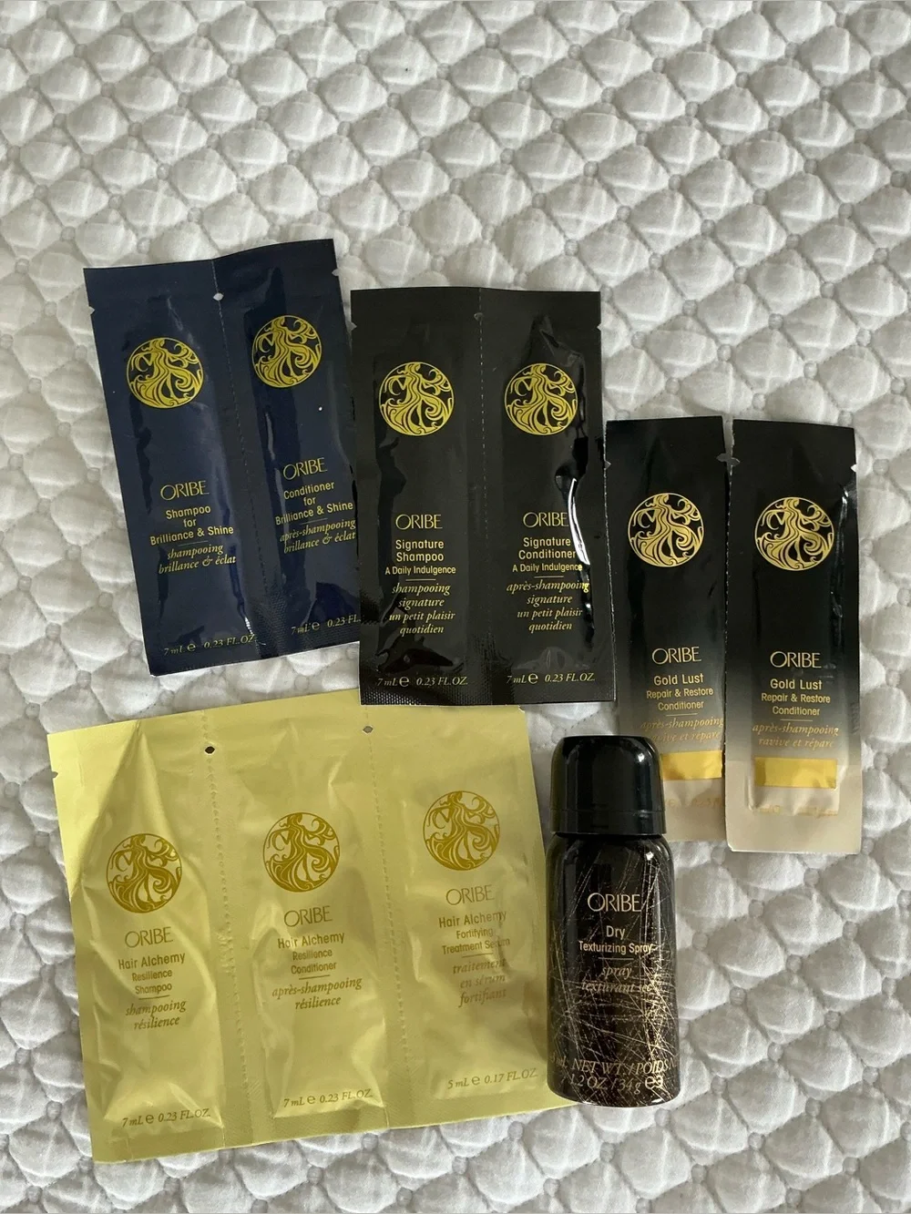 Oribe Discovery Hair Samples Set x 10